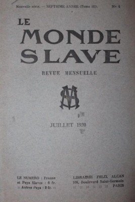 LE MONDE SLAVE foto