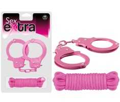 EXTRA SEX - CATUSE METALICE &amp; FUNIE DE IUBIRE ROZ