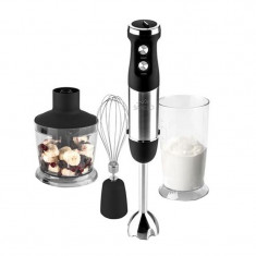 Blender de mana Eta Sapelo, 800 W, 6 viteze, functie Turbo, lame otel inoxidabil