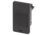 Capac de protecție negru 29mm SLIM din plastic, CLIFF