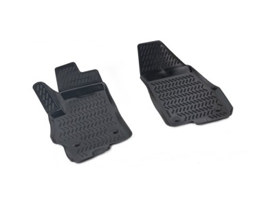 Set 2 covorase cauciuc compatibile Fiat Doblo 2 pentru fata 2010-&amp;gt; foto