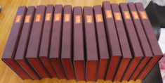 1001 nopti , prima editie BPT , 1966 - 1976 ,14 vol. legate in coperte originale foto