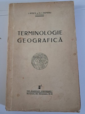 Terminologie geografică foto