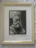 Cristian Tardel gravuri, Peisaje, Grisaille, Realism