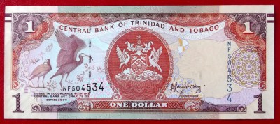 Trinidad &amp;amp; Tobago 1 Dollar $ 2006 UNC necirculata ** foto