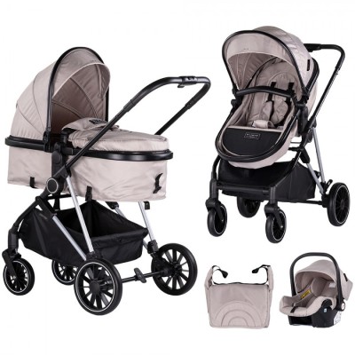 Carucior Chipolino Aura 3 in 1 tiramisu foto