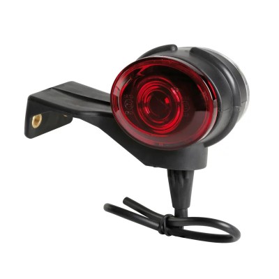 Lampa gabarit camion Ilumia cu prindere L - 2 LED-uri 24V - Alb/Rosu - Dreapta Garage AutoRide foto