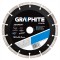 Disc diamantat segmentat pentru zidarie 180mm/22,2mm GRAPHITE 57H618 HardWork ToolsRange
