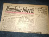 ZIAR ROMANIA LIBERA 30 AUGUST 1946