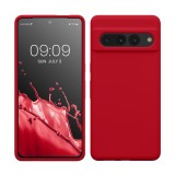 Husa Kwmobile pentru Google Pixel 7 Pro, Rosu, Silicon, KWM0000171J034C, Carcasa