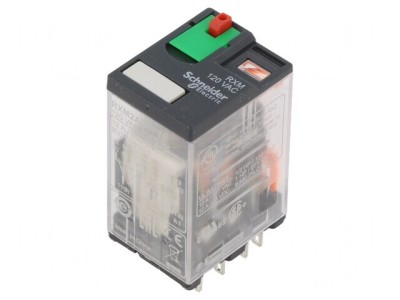 Releu Electromagnetic DPDT 120VAC 12A foto