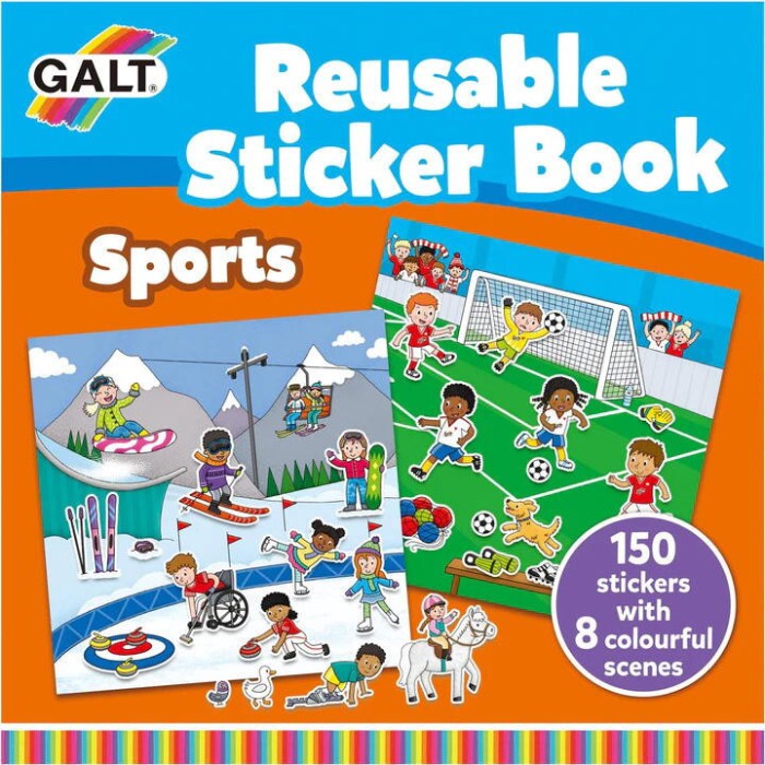 Cartea mea cu stickere - Activitati sportive PlayLearn Toys