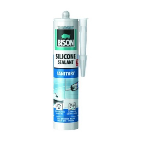BISON Silicon Sanitar transparent 280ml