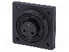 Conector circular, mama, 3 pini, BULGIN - PX0765/S