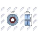 Rola intinzator curea transmisie Ford Transit, Transit V363 2.2d 09.2011-12.18, 500664