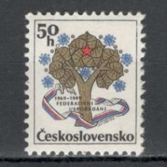 Cehoslovacia.1989 20 ani Constitutia Federativa XC.593