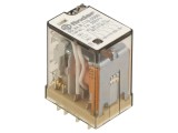Releu electromagnetic 4PDT, 110V AC, montare pe soclu