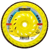 Klingspor SMT 975 Special CEVOLUTION - Disc lamelar profil convex 115x22.2 mm granulatie 60