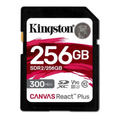 Card de Memorie SDHC Kingston Canvas React Plus 256Gb, Class 10 foto