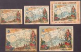 4282 - ROMANIA 2, Carti Postale cu Bancnote - 10 buc. diferite