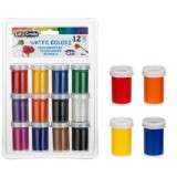 Set Acuarele, Multicolor, Capacitate 20ml, 12 Bucăți, Oem