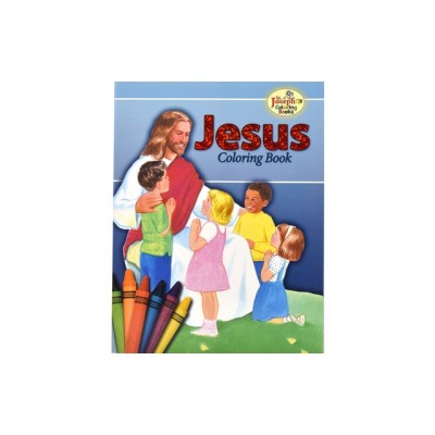 Coloring Book about Jesus foto