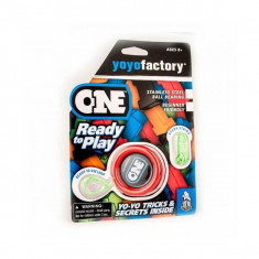 yoyo factory YO-YO One Ready To Play cu ață de rezervă, roșu