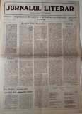Jurnalul Literar nr 7 19 februarie 1990 Ziar Romana Dimensiuni 42x30cm Brosat Stare Buna