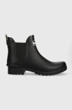 Barbour cizme Wilton femei, culoarea negru, LRF0066BK11