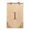 Set Numere de Masa Lemn Model Elegant &amp;quot;Agri?e&amp;quot;, de la 1 la 20, Nunta, Botez, Evenimente Speciale