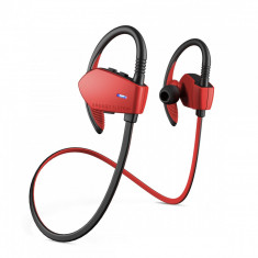Casti ENERGY SISTEM Earphones Sport 1, Bluetooth, In-Ear, Microfon, rosu - ENS427758 foto