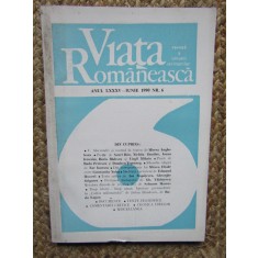 Viata Romaneasca Nr.: 6 ANUL LXXXV /1990
