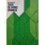 Teste de chimie organica - 1977 - Dora P&acirc;rvulescu (AG234)