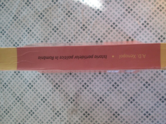 A. D. Xenopol - Istoria partidelor politice in Romania