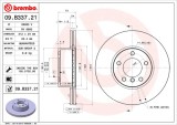 BREMBO 09.B337.21 PRIME LINE - UV Coated Disc frana