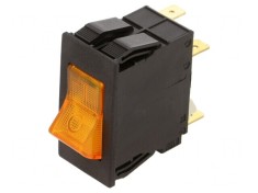 &Icirc;ntrerupător de Supracurent 16A 240VAC 60VDC DPST
