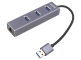 Adaptor USB-Fast Ethernet cu Hub USB 3.1 10/100/1000Mbps