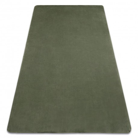 Covor lavabil modern POSH shaggy verde, pluș anti-alunecare, 80x150 cm