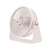 Ventilator 2in1, flippy, de masa/de perete, incarcare usb, 3.7 v, 4.5 w, 1200 mah, 17.5 x 17 x 7.6 cm, alb