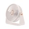 Ventilator 2in1, flippy, de masa/de perete, incarcare usb, 3.7 v, 4.5 w, 1200 mah, 17.5 x 17 x 7.6 cm, alb