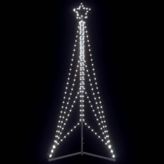 vidaXL Pom de Crăciun LED 483 LED-uri Alb Rece 240 cm