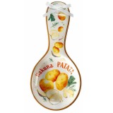 Cumpara ieftin Suport lingura ceramica multicolora Cartofi cm 11,5 x 24,5 H