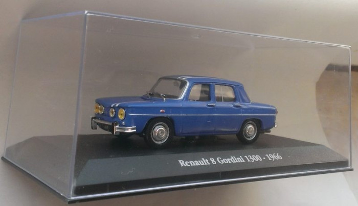 Macheta Renault 8 Gordini 1300 (Dacia 1100 S) 1966 - Atlas 1/43