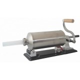 Cumpara ieftin Aparat Umplut Carnati Inox Orizontal Vanessa 4Kg KY-2008 + 4 Palnii Umplere, Baza Metalica, Fixare Masa