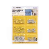 Set 250 ace siguranta, 6 dimensiuni, marimi de la 2cm la 5.5cm