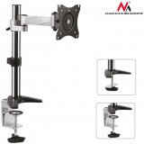 Universal Arm LCD Monitor, Desk Mount 13&amp;#039;&amp;#039;-27&amp;#039;&amp;#039; 8kg, MC-717, Maclean