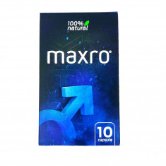 Capsule MAXRO, pentru imbunatatirea performantelor sexuale, cresterea apetitului sexual si erectie, pentru barbati, 10 buc