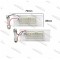Set lampi LED numar BMW X5 E53 , X3 E83
