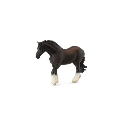 Figurina Cal Negru Shire XL Collecta foto