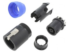 Conector SpeakON Montare pe Cablu 230V 20A NL8FC